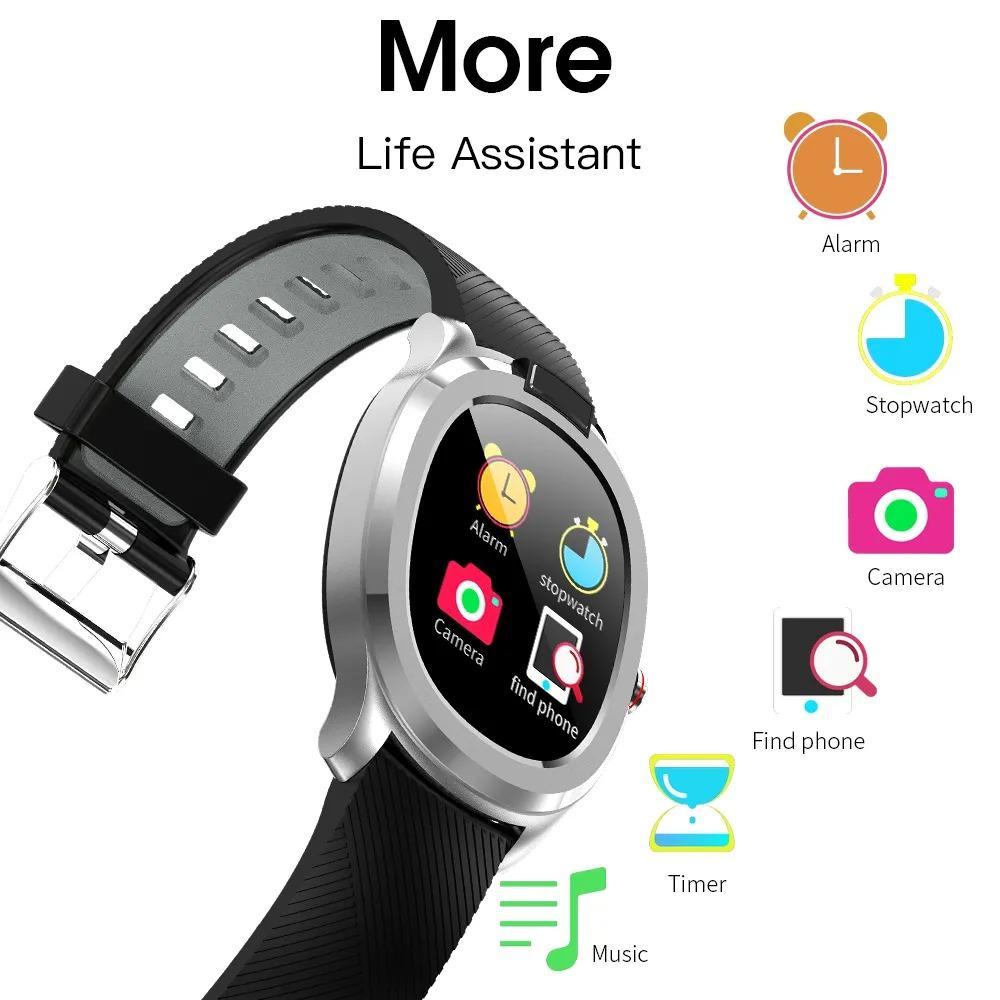 Microwear 2024 Smart Watch with Blood Pressure & Body Temperature, Fitness Tracker