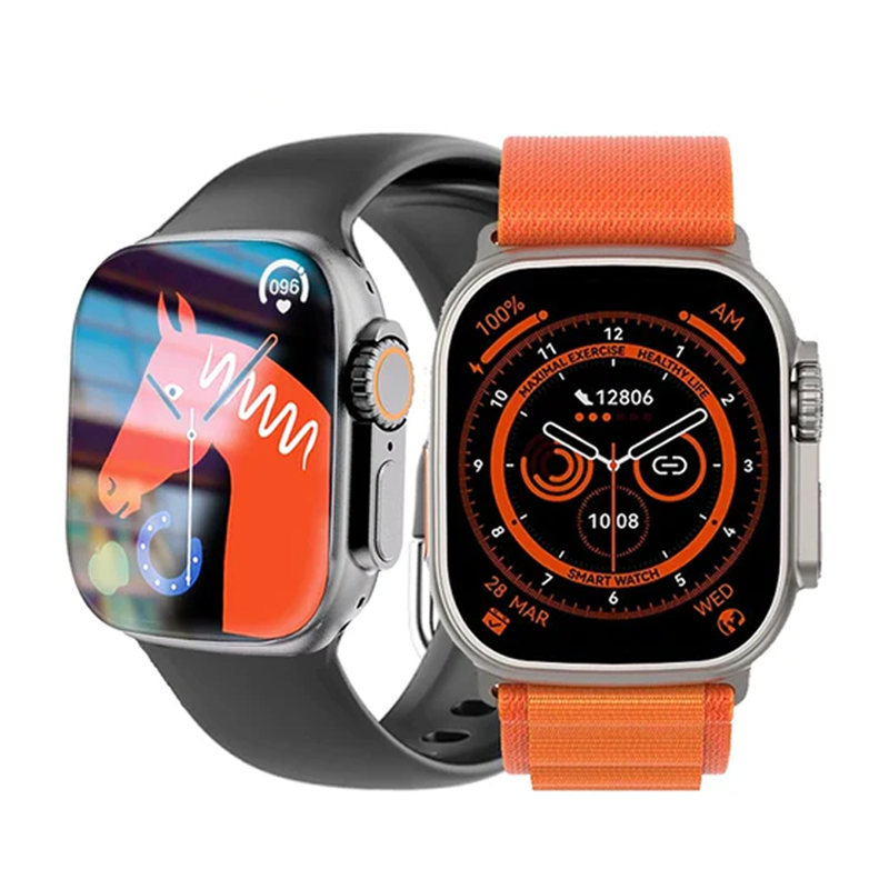 Smart Watch 8 Ultra: 1-Piece Touchscreen Display with Bluetooth 5.0 for Seamless Connectivity